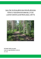Selostus_Liite_4_Salon Tervajärven-Pitkäjärven ranta-asemakaavan muutos – luontoarvojen perusselvitys