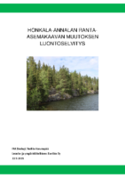 Selostus_Liite_4_Honkala-Annalan ranta-asemakaavan muutoksen luontoselvitys