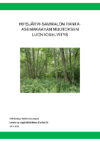 Selostus_Liite_4_Hirsjärvi-Sammalon ranta-asemakaavan muutoksen luontoselvitys