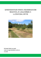 Selostus_Liite_4_Santasaaren ranta-asemakaavan muutos ja laajennus 3 – luontoselvitys